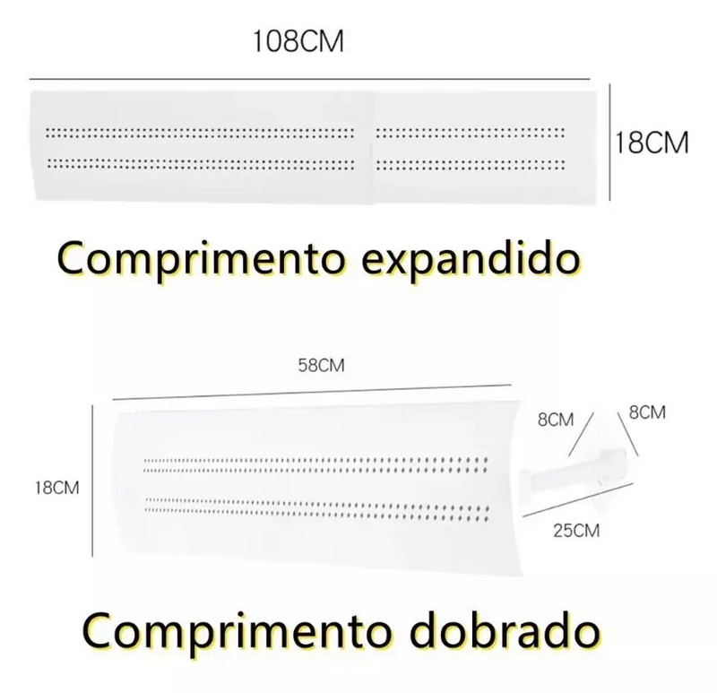 Defletor para Ar Condicionado