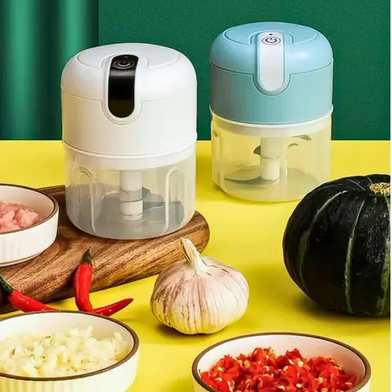 Mini Processador De Alimentos Elétrico 250ml